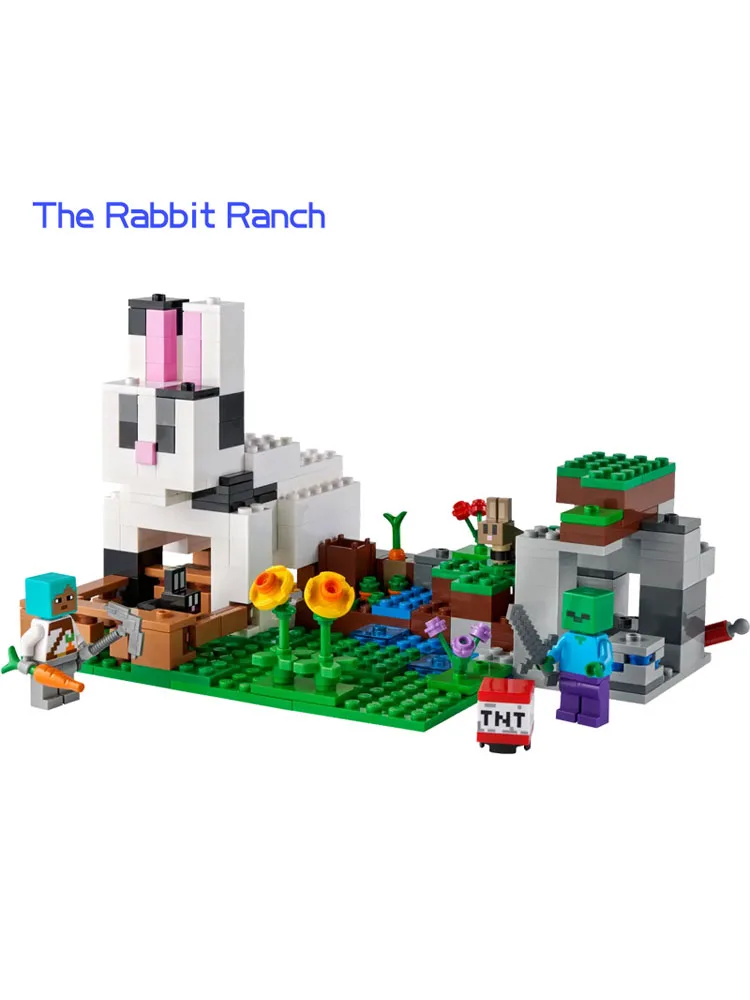 

352pcs Rabbit Ranch Building Blocks FIT 21181 Model Bricks Toys for Chilren Gift