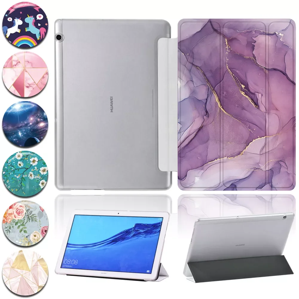 

for Huawei MediaPad T3 10 9.6" AGS-W09/L09/L03/MediaPad T5 10 10.1" AGS2-W09/W19/L03/L09 Tablet Cover