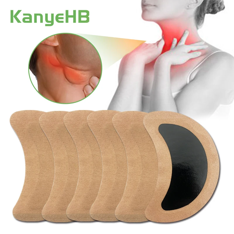 

6pcs=3bag Lymphatic Detox Patch Breast Neck Armpit Anti-Swelling Lymph Node Herbal Sticker Medical Plaster Body Health Care A905