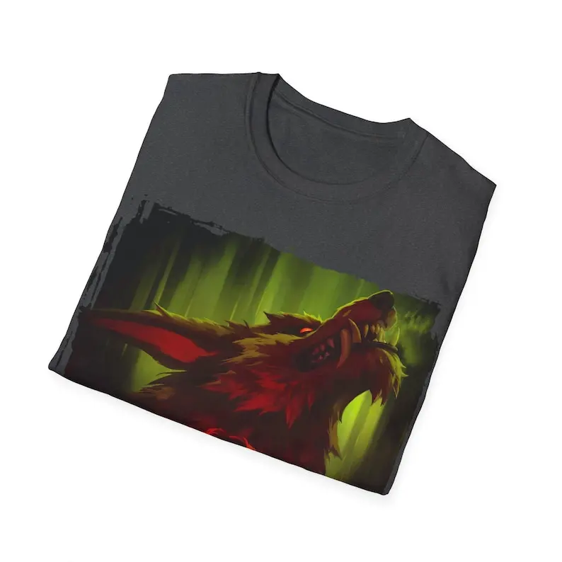 Игровая рубашка унисекс. Футболка Ambessa and Warwick / Softstyle