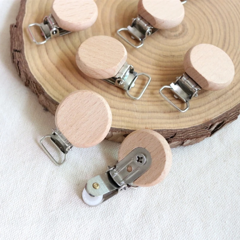 

Винтажные зажимы для соски-пустышки, деревянные зажимы для соски-пустышки для младенцев и детей