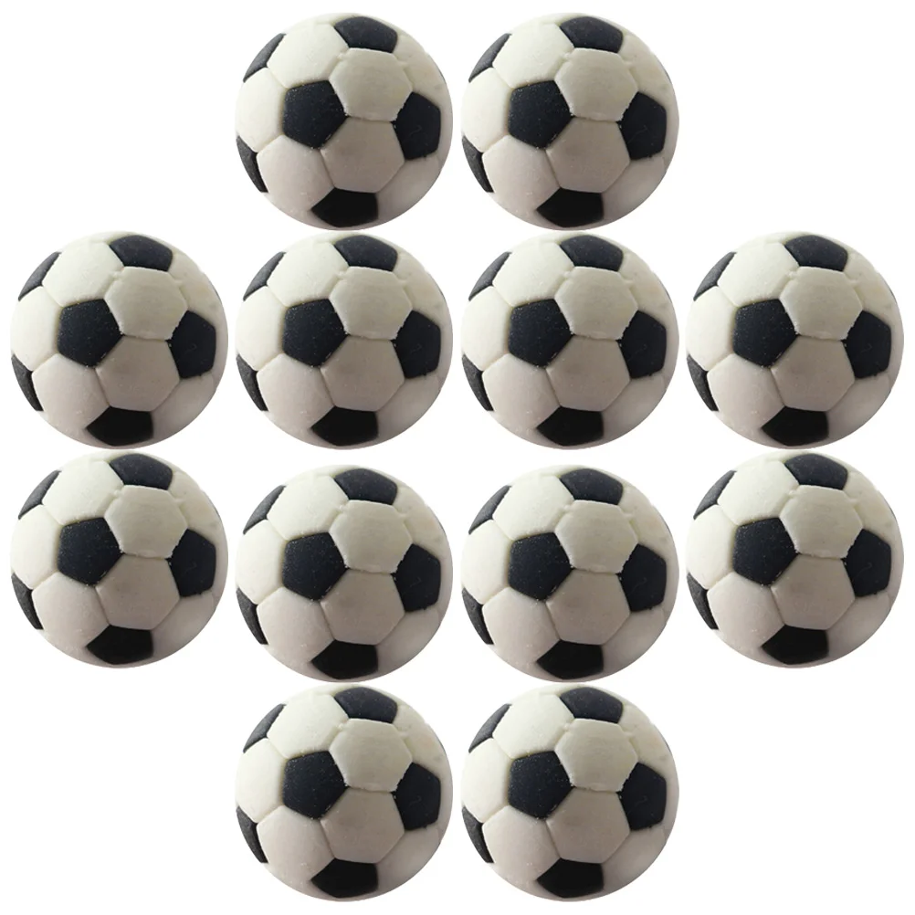 

12pcs Mini Soccer for House Mini Sports Balls Miniature Soccer House Soccer Balls for Dollhouse