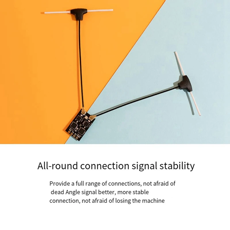 Приемник разнесенных сигналов Superd ELRS Exprsslrs RX 2T антенны TCXO для радиоуправляемого