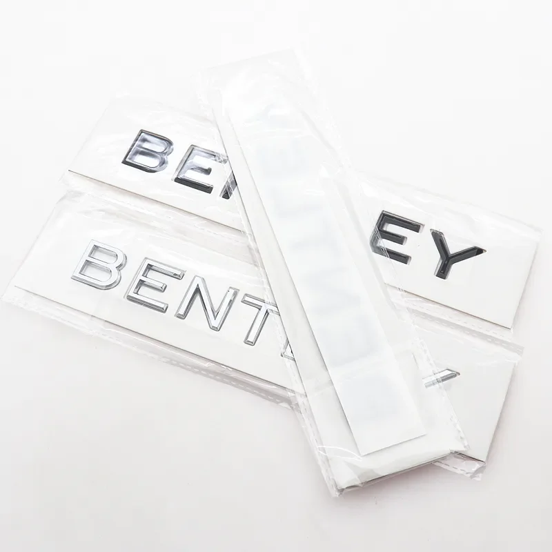 

1pcs 3D ABS Hot sale Car logo Fender side Rear Bumper tail door trunk sticker car rear Emblem sticker styling Accessories