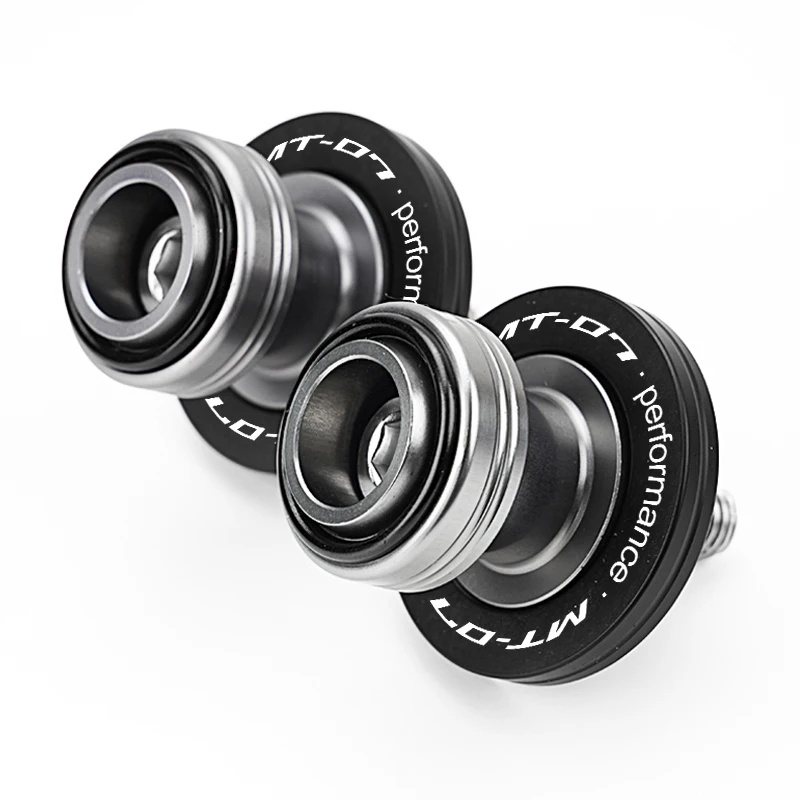 

Для Yamaha MT07 MT-07 MT 07 2005-2022 2023 2024 аксессуары для мотоциклов, алюминиевые катушки с ЧПУ для мотоцикла, винты-подставки M6