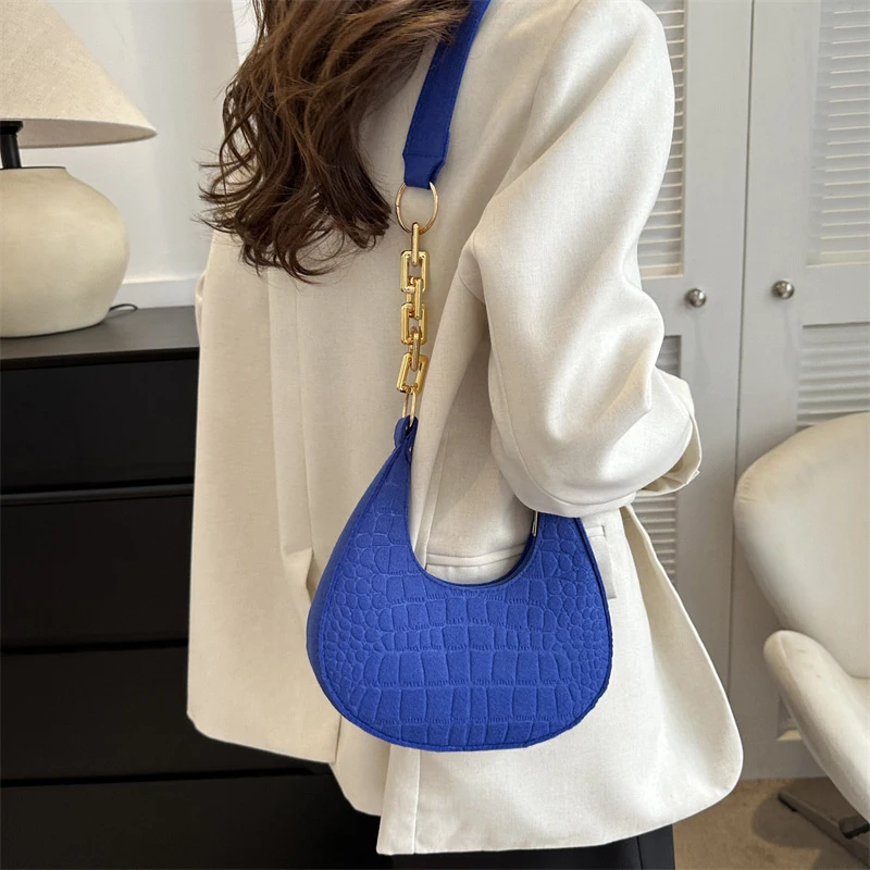 Модная женская сумка через плечо из войлочной ткани с маленькой ручкой роскошная