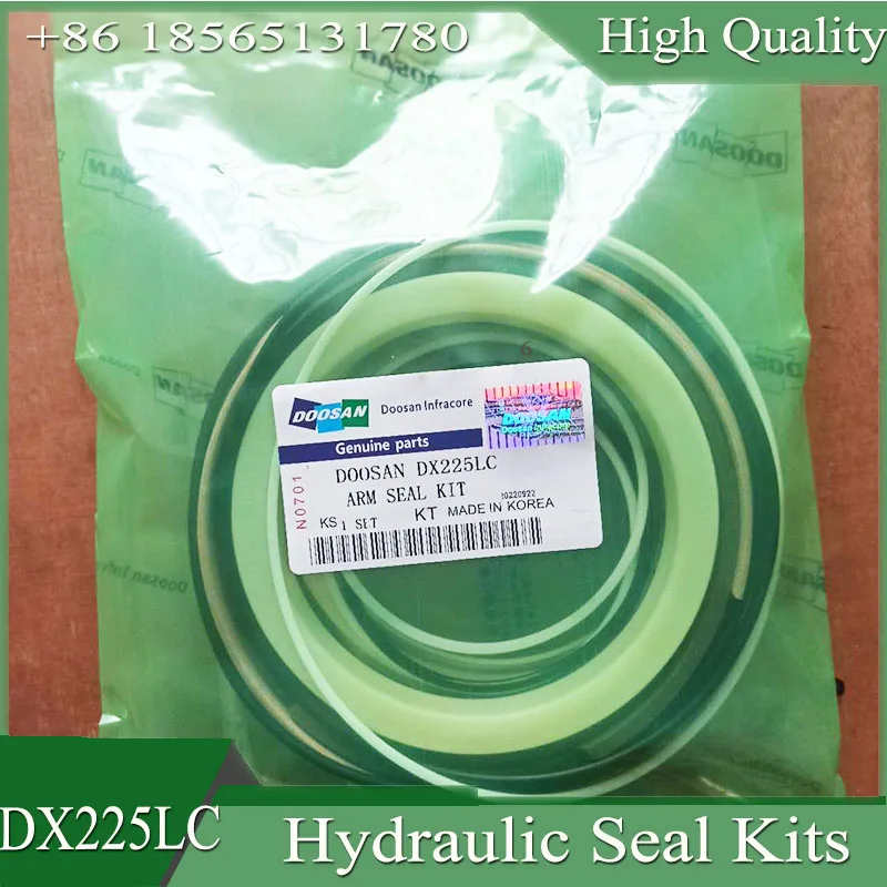 

Doosan DX225 DX225LC Boom Bucket Arm Hydraulic Cylinder Seal Kit K9001892 K9001901 K9001878 Excavator Repair Oil Seal