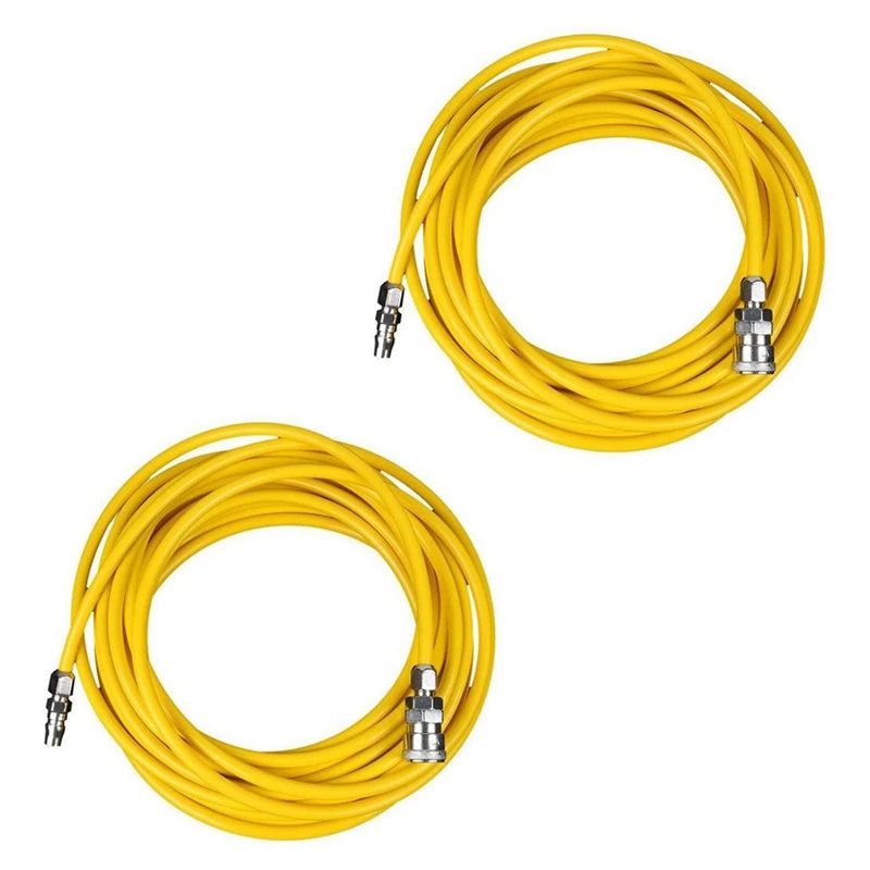 

2Pcs 5M PU Air Pipe 8X5mm Air Compressor Hose With Connector