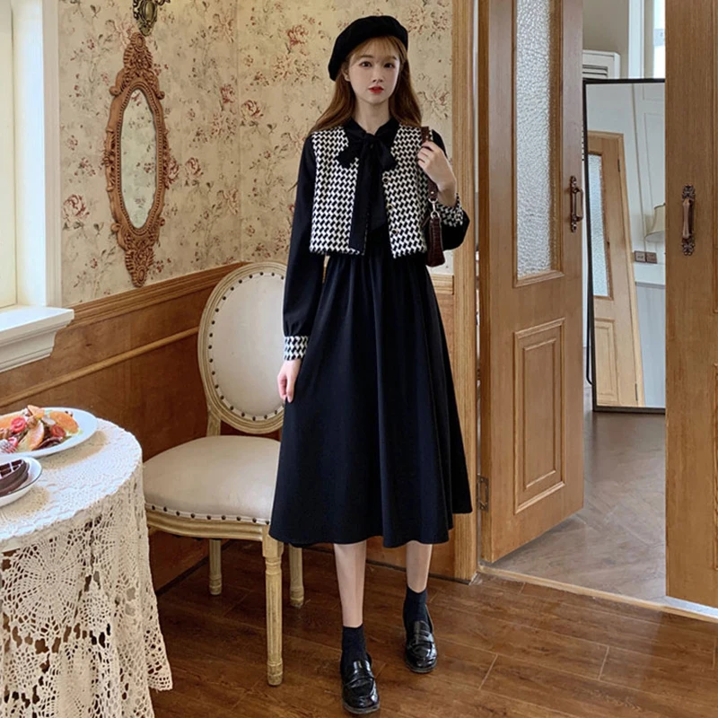 Одежда для ранней осени элегантный дизайн во французском стиле новинка 2024