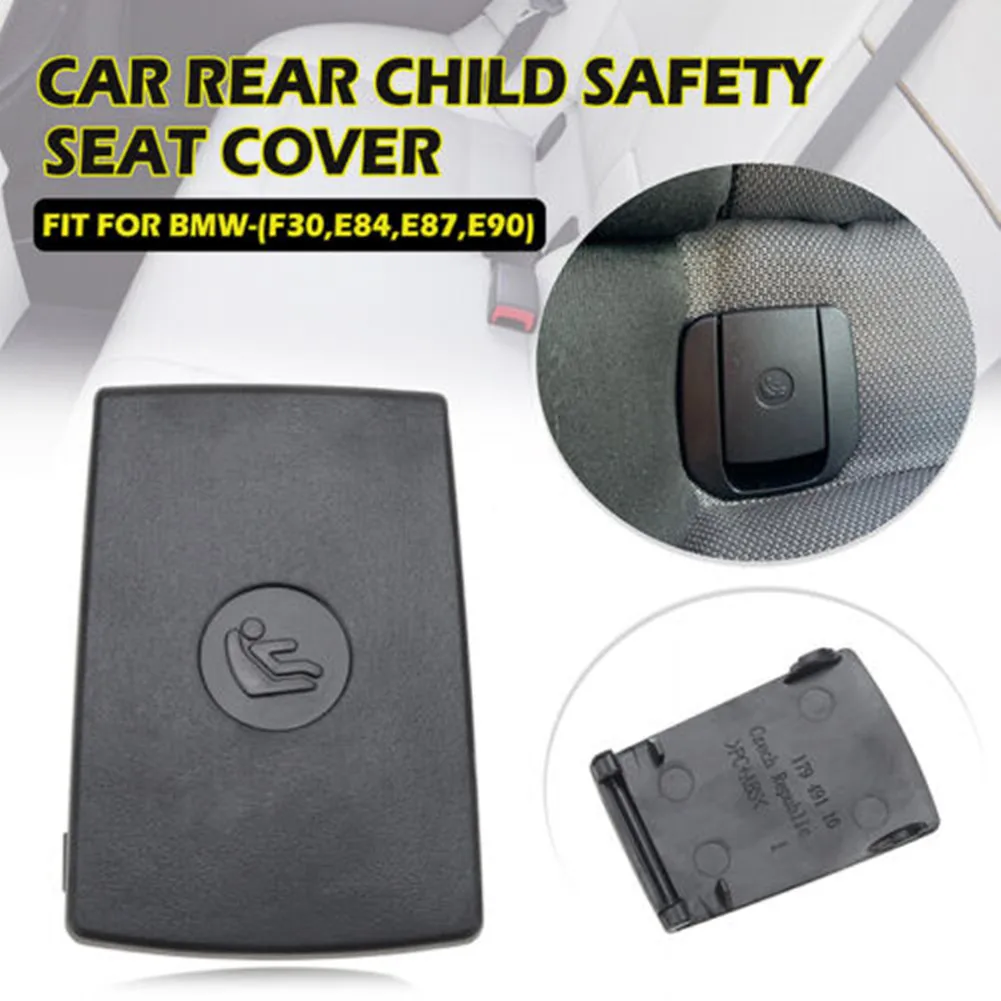 

ISOFix Cover Child Seat Anchor Child Seat Cover Cover Plate For BMW 1 3 Series ISOFix Cover Flap Rear Child Safety Seat