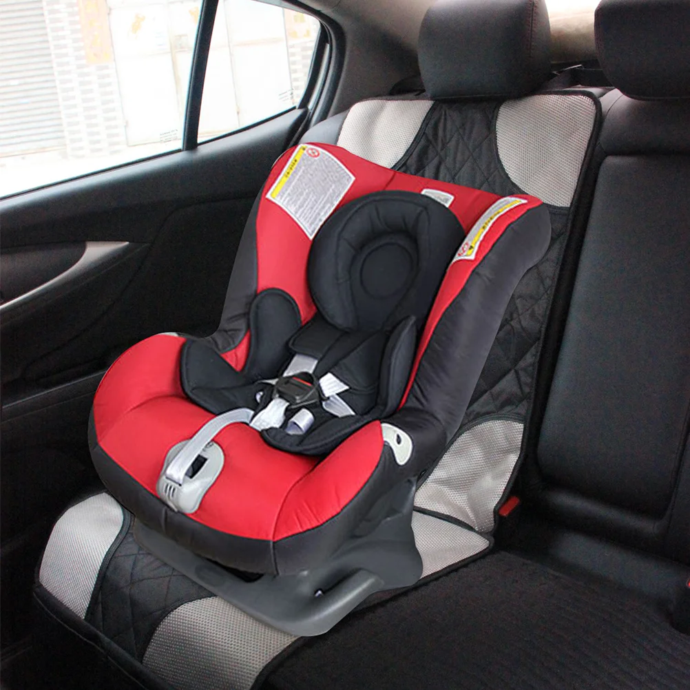 

1PC Practical Black Kick Mat Car Back Protector for Babies Infants