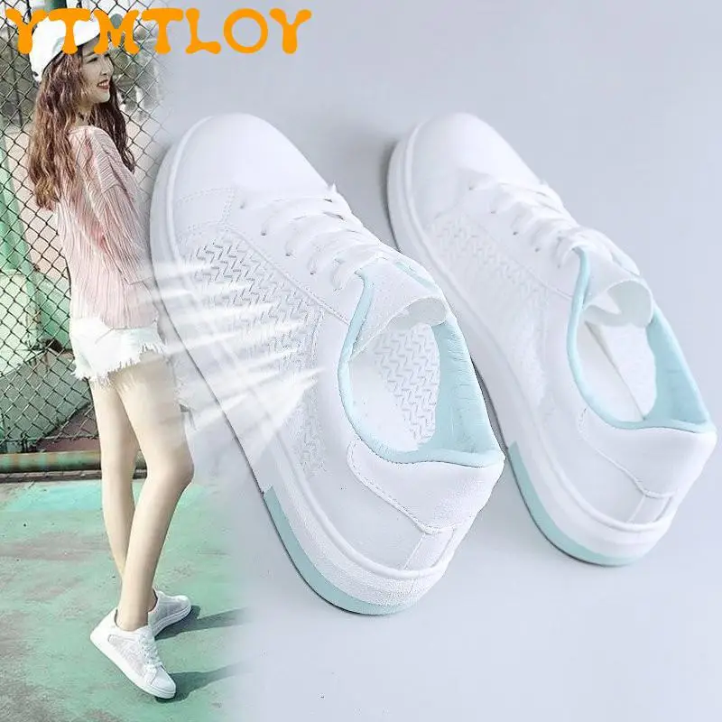 

Little white shoes ladies 2021 spring and autumn models all-match fashion breathable hot-selling style youth sports running wome