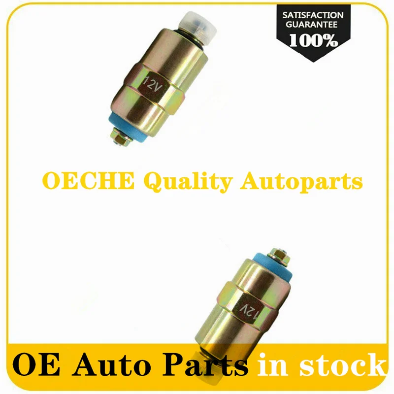 Соленоид отсечки подачи топлива 7167-620A 7167-620B 7185-900 Вт 9009-049 для DPA DPS CAV LUCAS 12 В 2 шт.