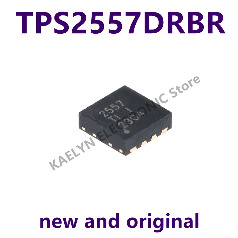 10 шт./партия, новый и оригинальный TPS2557DRBR TPS2557, переключатель питания/Драйвер 1:1 N-Channel 5A 8-SON (3x3)