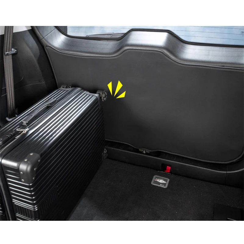 Волокнистая кожаная накладка на багажник автомобиля защитная подушка для sehol x8 jac