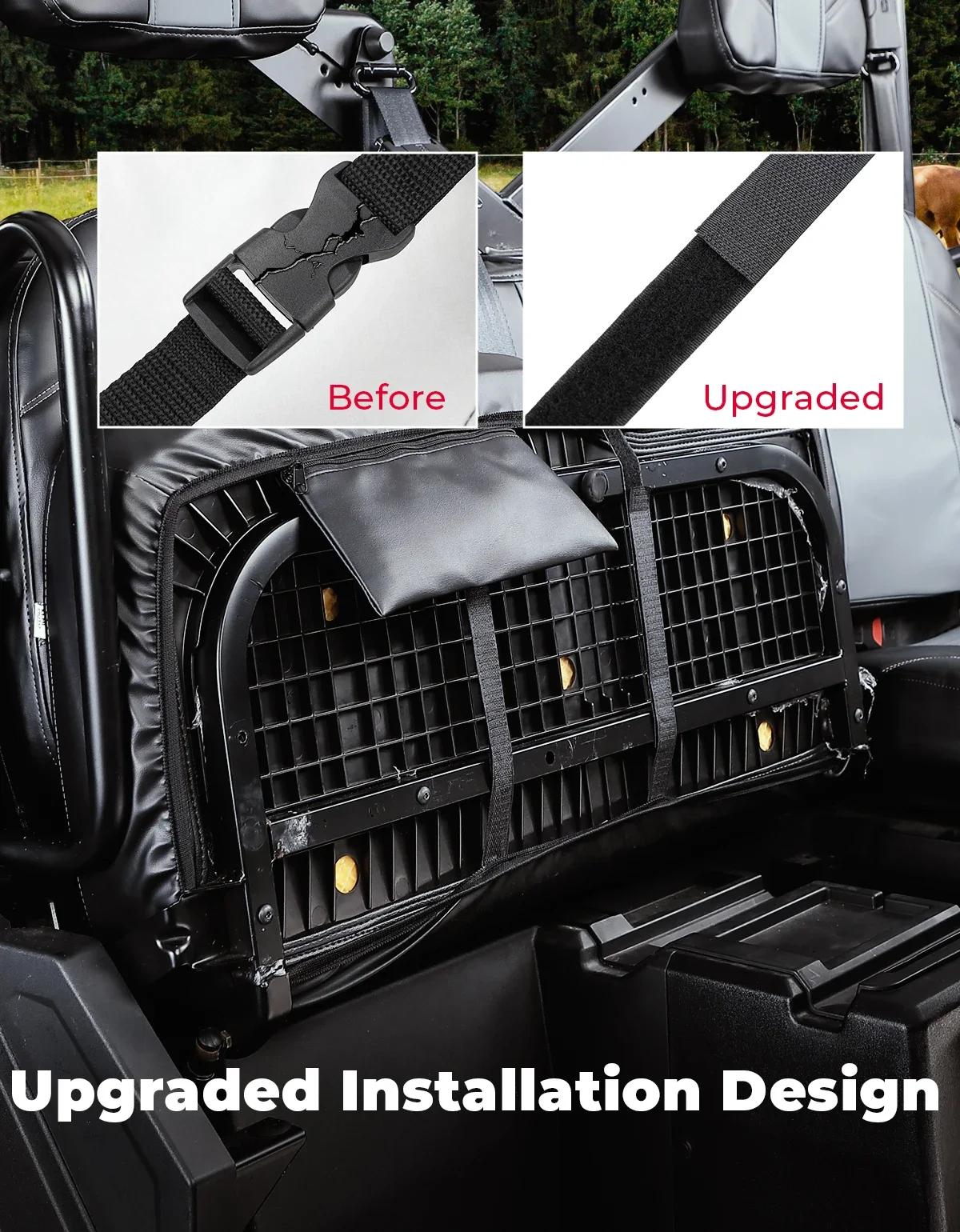 Ranger XP с ручным карманом водонепроницаемые чехлы на передние сиденья совместимые