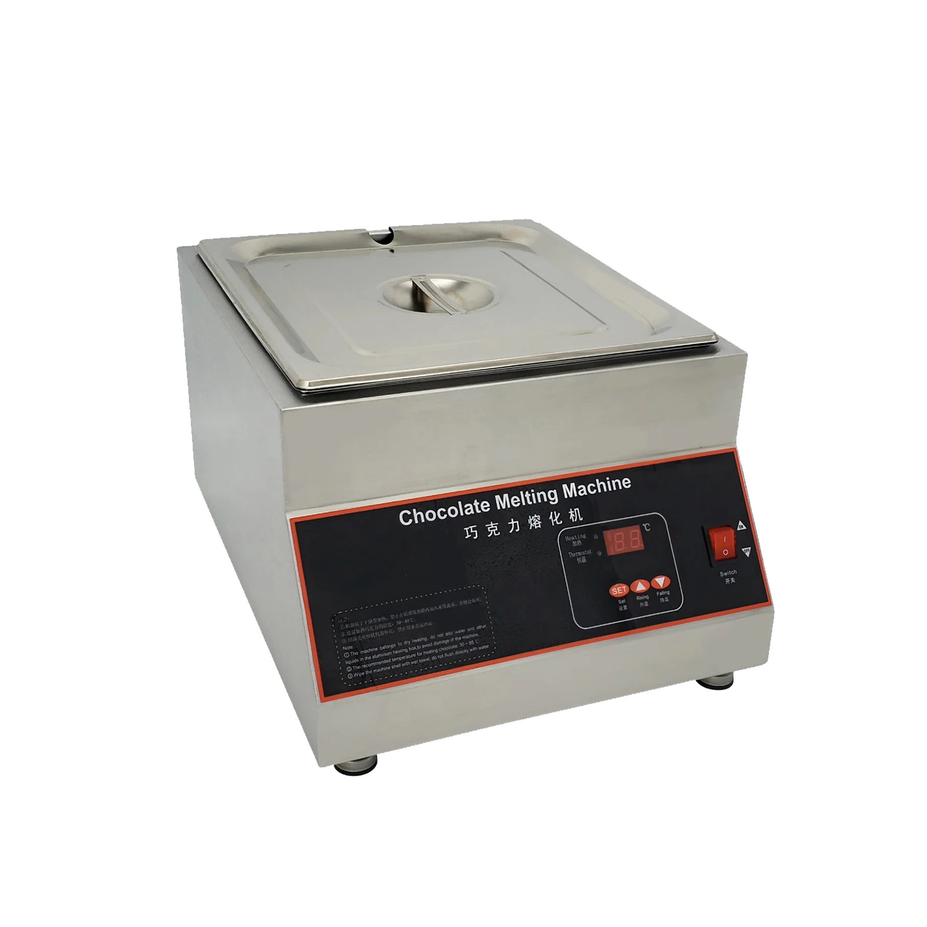 

New Design One Tank Chocolate Tempering Tank Machine for Sale