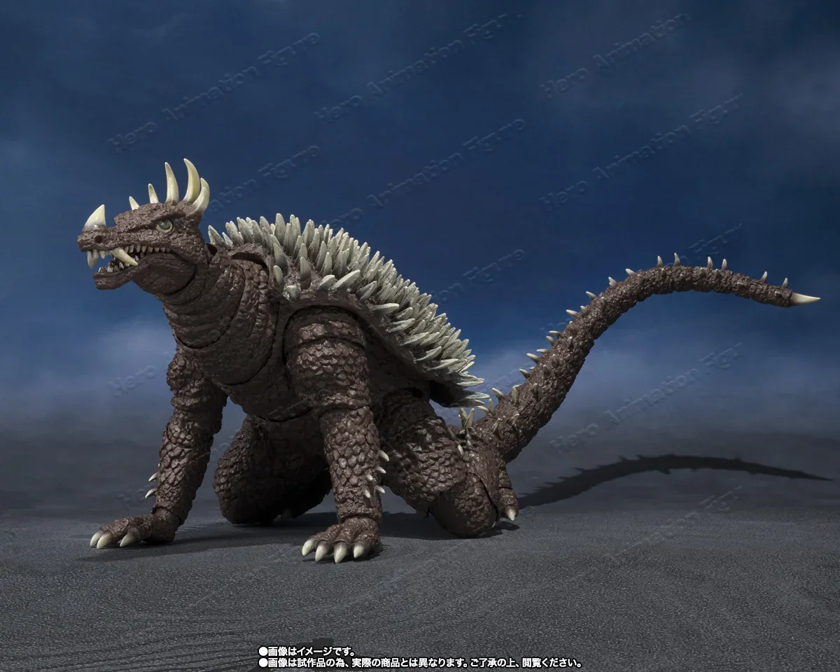 Фото Оригинальная подвижная фигурка-монстр Bandai S.H.MonsterArts SHM Ангуирус 1972 из серии «Годзилла против Гиган: Земная атака» №5