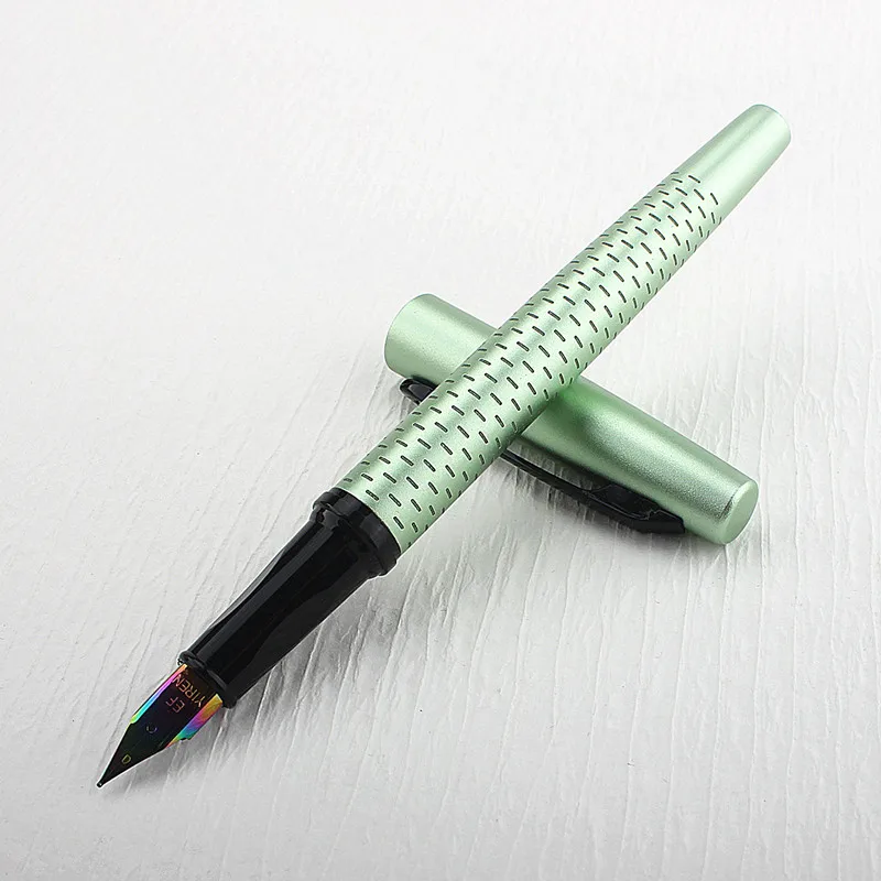 

Роскошная металлическая перьевая ручка 3776 4 цвета иридий EF/перо с зажимом красивая текстура отличный подарок для бизнеса офиса чернильная ручка