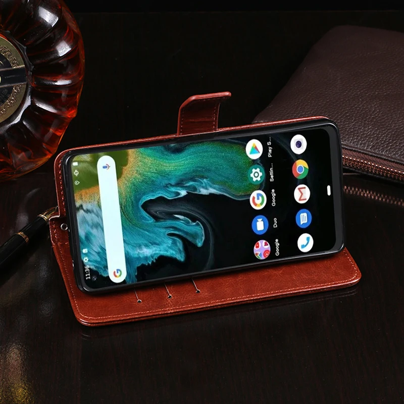 Чехол для Cubot Max 3 кожаный чехол 6 95 дюйма Coque Max3 Магнитный Флип-кошелек телефона |