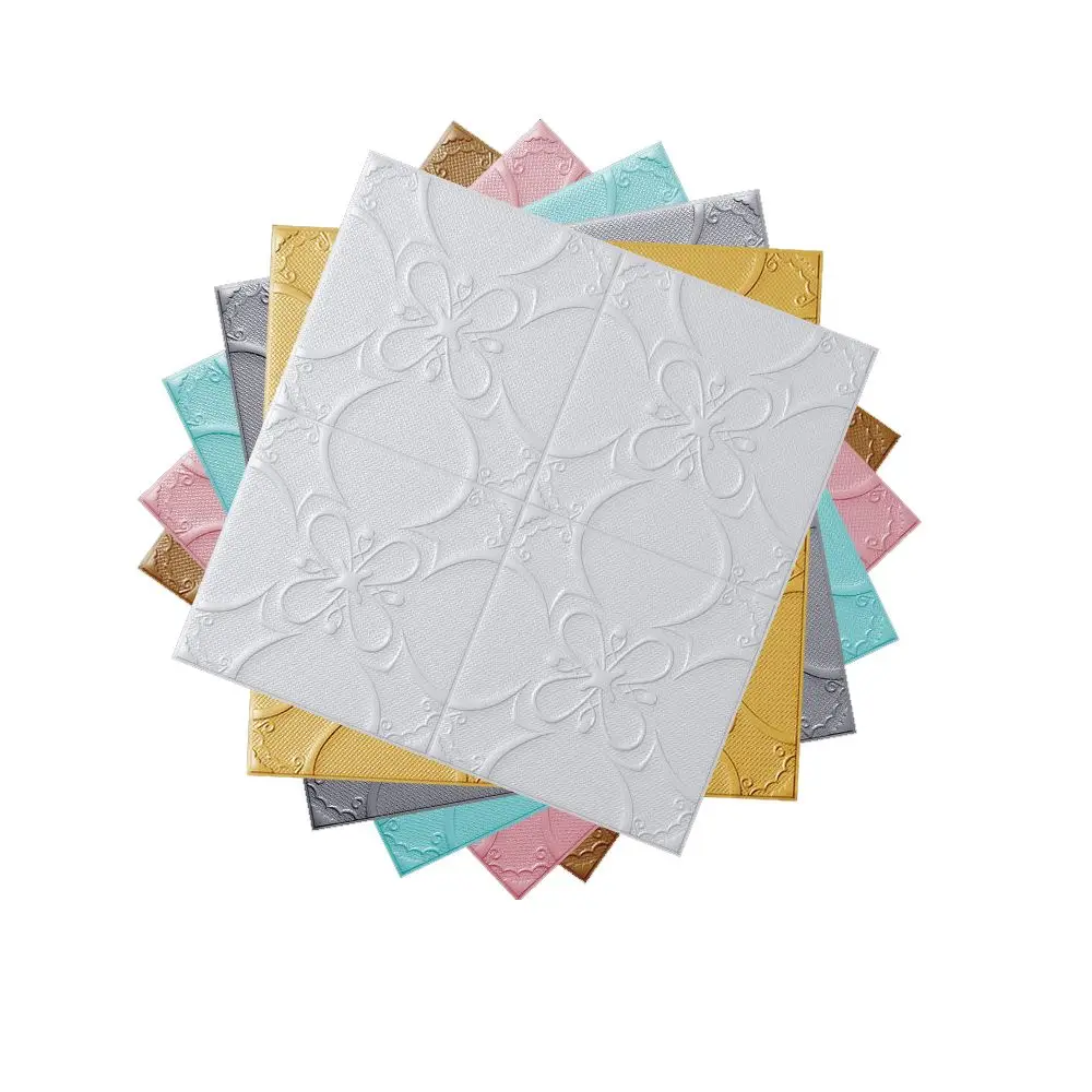 

Hot New Design Waterproof Decoration Room Foam Wallpaper Self-Adhesive Wallpaper 3D Wallpaper 3D Wall Decoration
