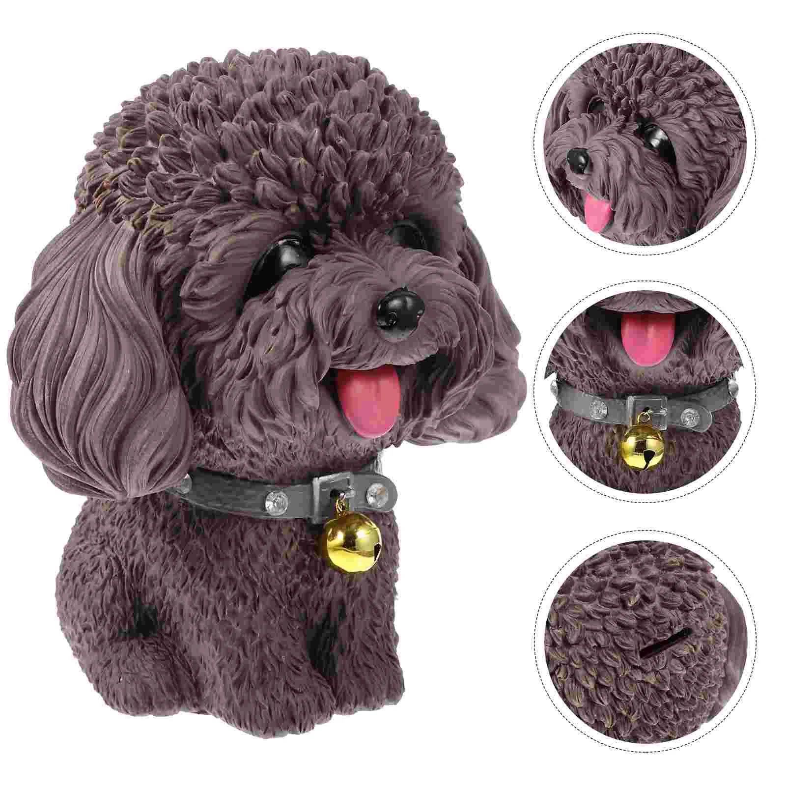 

Bank Dogpiggy Kids Money Jar Puppy Cartoon Gift Party Saving Statue Figurine Ornament Table Christmas Box Novelty Centerpieces