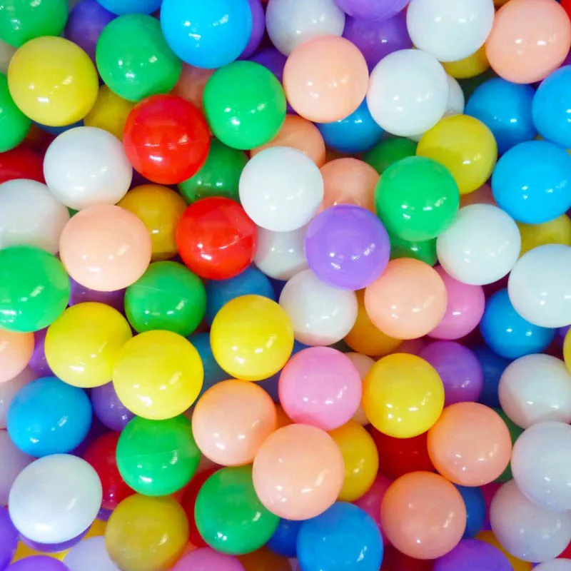 10 шт. экологически чистые разноцветные пластиковые шарики для бассейна - купить