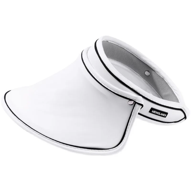 Летняя шляпа без верха с защитой от УФ-лучей, дышащая, спортивная, солнцезащитная шляпа для женщин, козырек для гольфа, кепка для бега, рыбалки и велоспорта на открытом воздухе.