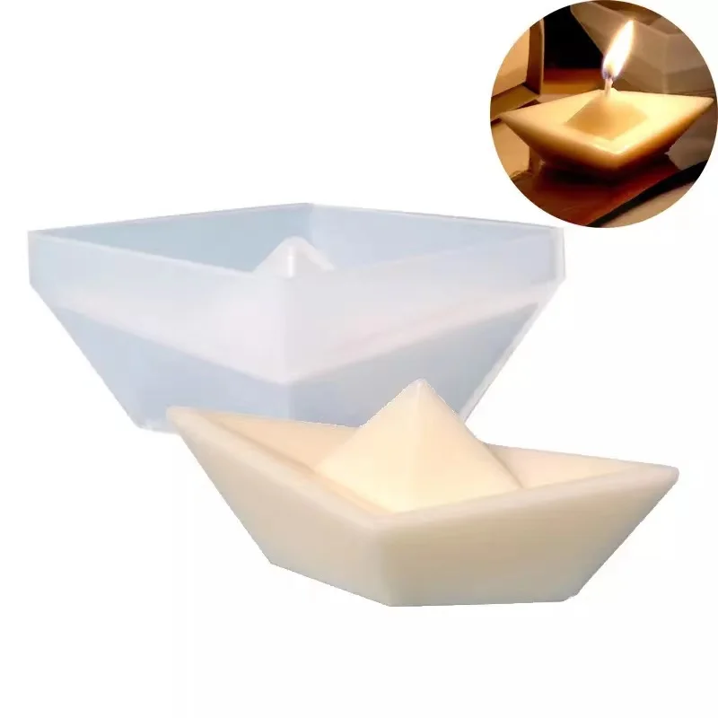 Силиконовая форма в форме лодки для свечей модель сделай сам орнамента