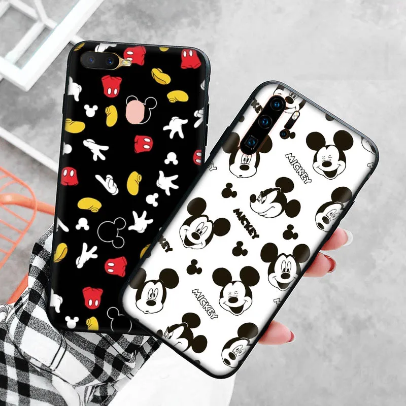 Фотообои с рисунком Микки Мауса Для Realme Narzo 20 30A 50i Q V11 V11S X Lite 9i XT 8 pro 8i C21 C21y C17