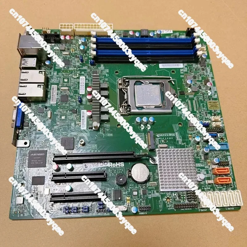 Материнская плата для ультрамикросерверов E3-1200 V5 V6 LGA1151 C23 Chip с двумя портами Gigabit LAN и IPMI (art.: 3920d96bf4603) - 3920d96bf4603