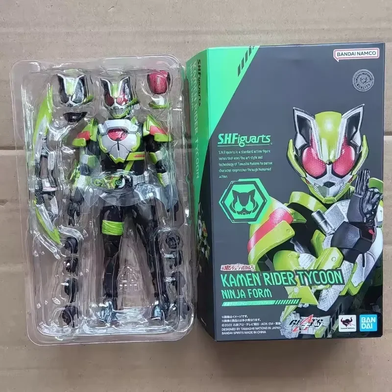Фото Коллекционная фигурка Bandai SHF KAMEN RIDER TYCOON BUJIN SWORD для аниме-коллекционеров, подвижная модель, игрушка, украшение, подарок №2