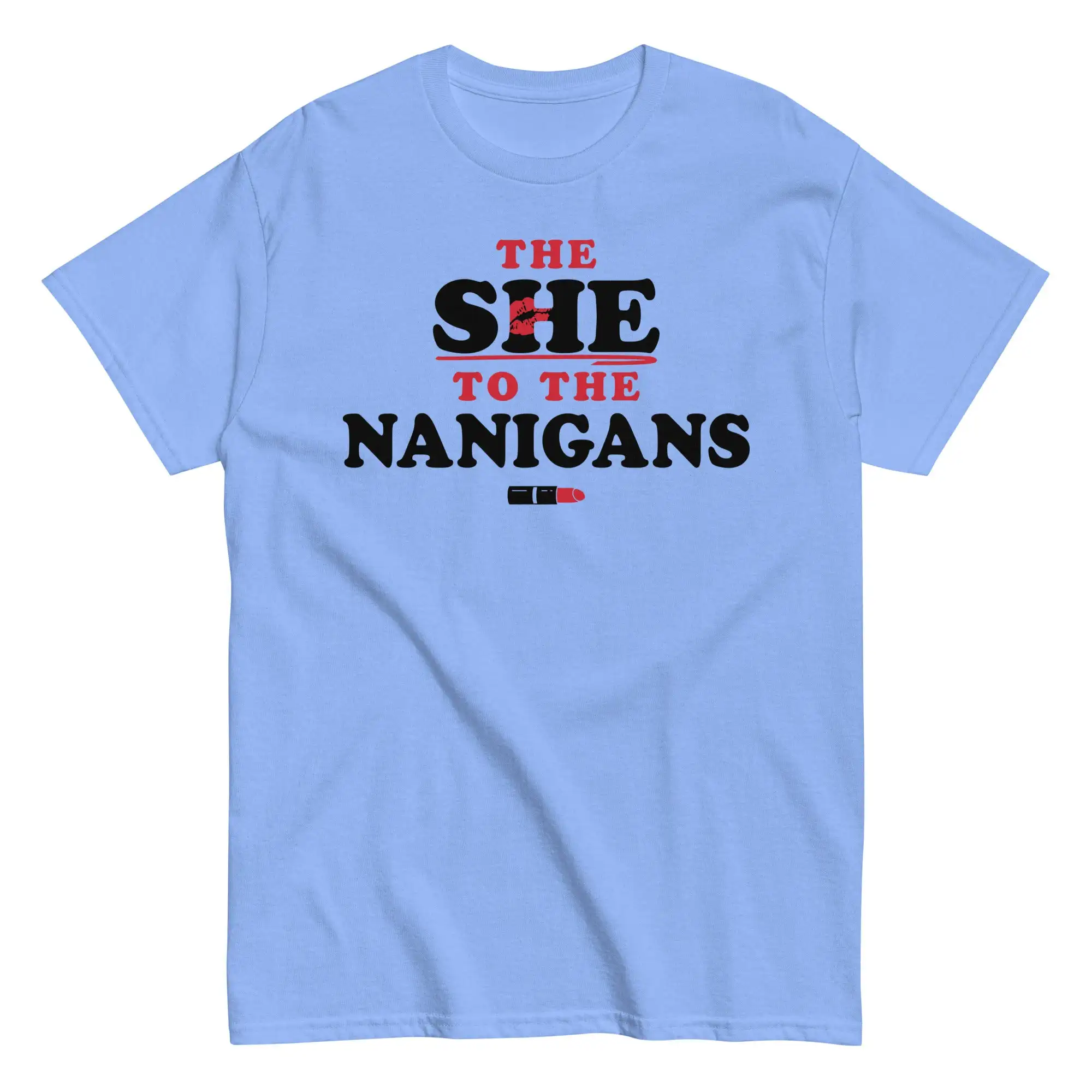 The She To Nanigans Повседневные мужские футболки с круглым вырезом и короткими рукавами