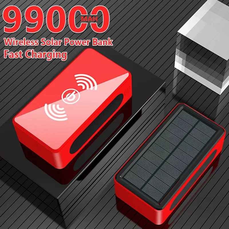 

NEW 100000mAh Power Bank Protable 4USB QC PD 3.0 PoverBank Fast Charging PowerBank External Battery Charger For iphone Mi