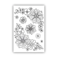beautiful flowers stamps 2022 new arrival diy molds scrapbooking paper making cuts crafts template handmade card