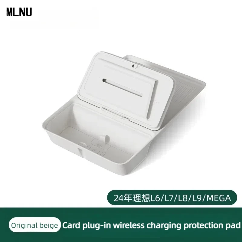 

Для Li Auto Lixiang L9/L8/L7/L6 2022-2025 Беспроводная зарядная панель Противоскользящий коврик OEM Цветной слот для ключей Магнитная крышка Автомобильные аксессуары