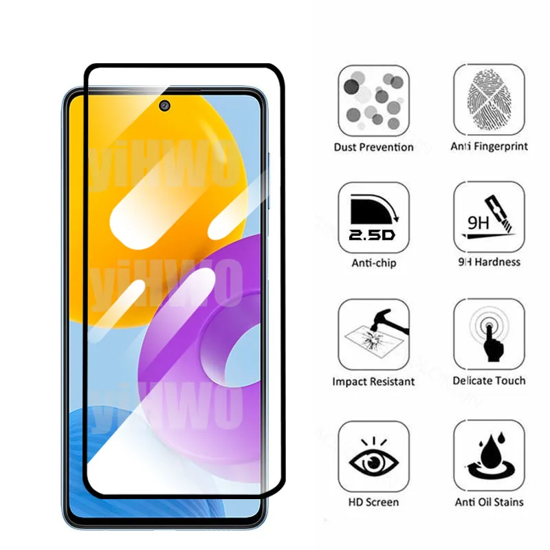 Стекло m52 5g для samsung закаленное стекло экрана на galaxy m32 m12 m22 m51 m31 m31s m21 2021 m62 m11