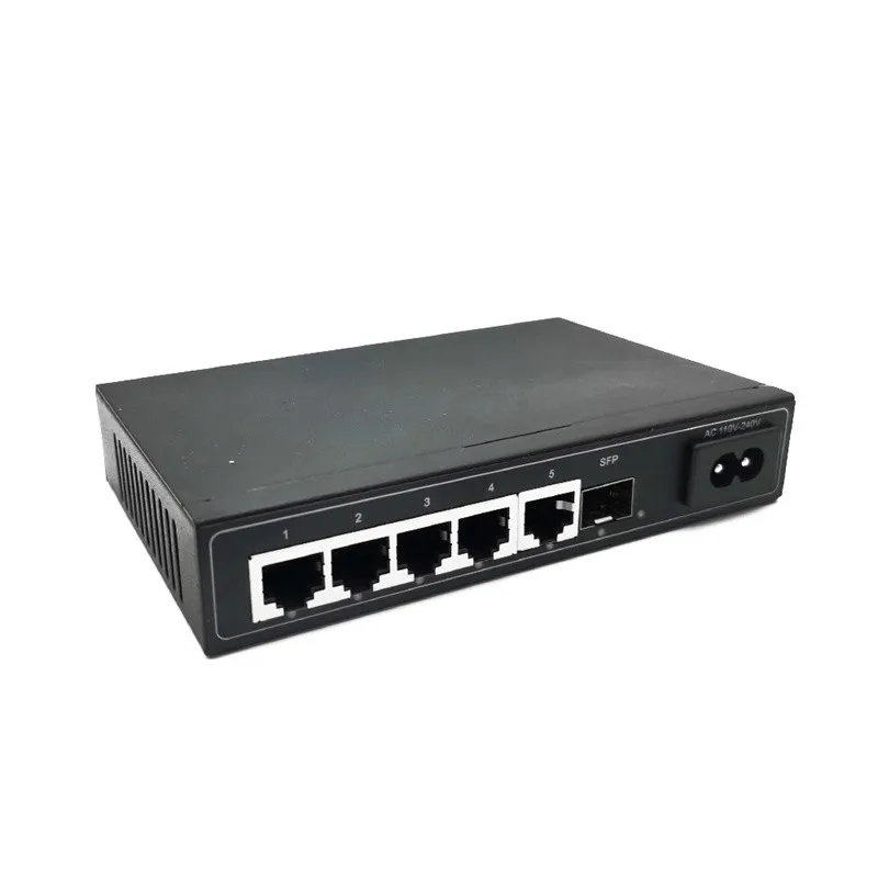 Фото Сетевой коммутатор Gigabit RJ45 с 4 портами по хорошей цене №2