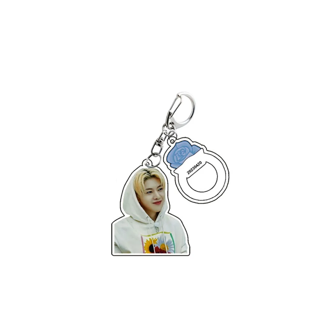 KPOP ZEROBASEONE брелок модная акриловая фигурка с подвеской для сумки Seok Woo Hyun Ricky PARK GUN