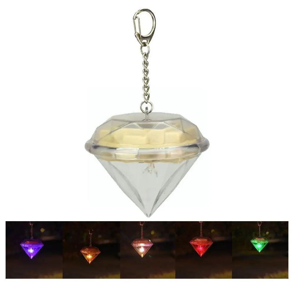 

1pc Colorful Solar Garden Lights Solar Lanterns Lights Rotatable Camping Outdoor Garden Diamond Led Lamp Hanging Solar Colo K0n2