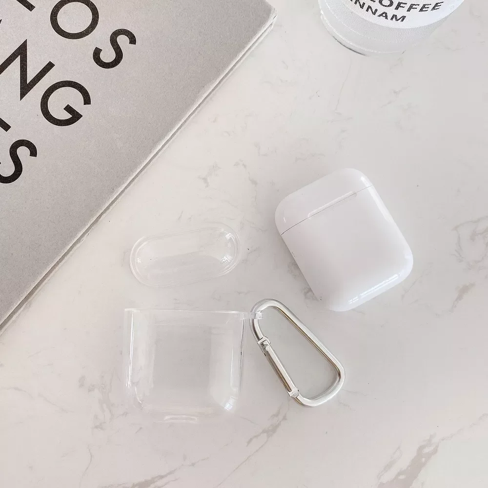 

For Apple AirPods 3 Silicone Transparent Protective Cover For Air Pods Pro 2 1 Accessories Charging Box Crystal Earphone Case