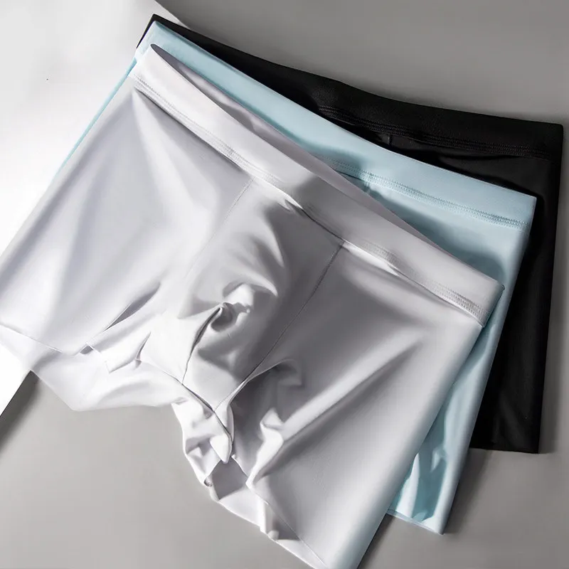 Трусы-боксеры Penties мужские Бесшовные модал плоская подошва однотонные шорты