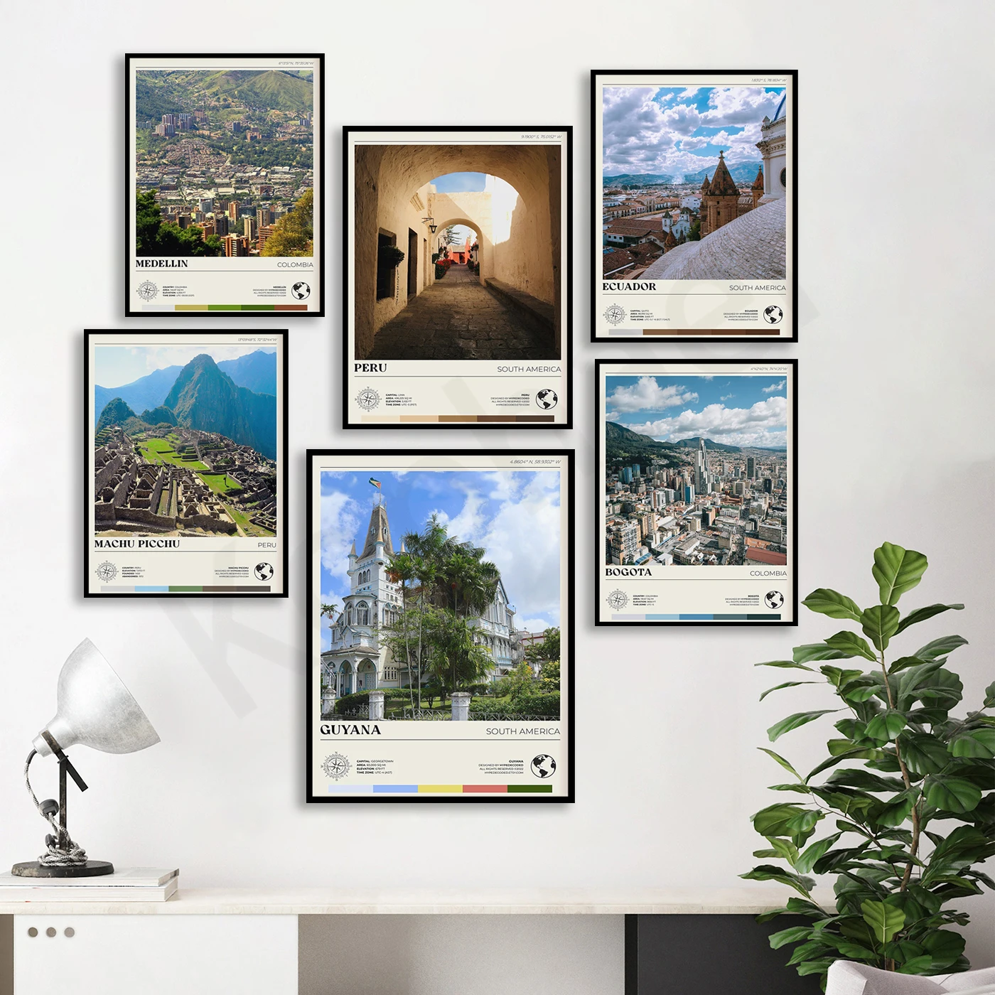 Гайана Каракас Меделлин Перу Эквадор Мачу Пикачу Богато Чили Сан-Паулу Бразилия.