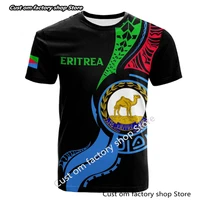 africa country eritrea lion colorful retro 3d print menwomen summer casual funny short sleeves t shirts streetwear a15