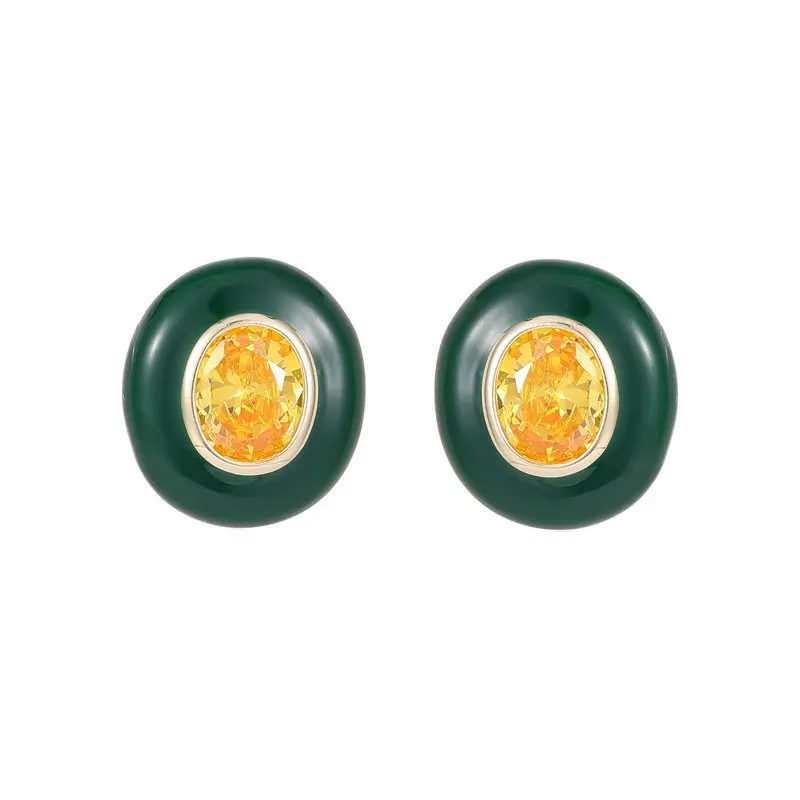 S925 Серебряный дизайн иглы Новые повседневные рабочие серьги Модные