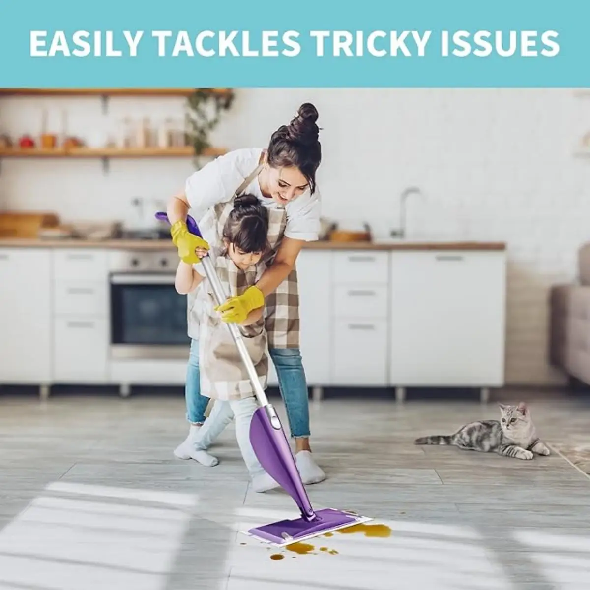 Одноразовые универсальные запасные части для швабры с несколькими