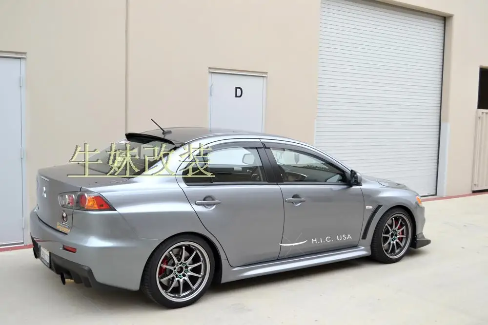 Стайлинг автомобиля для Mitsubishi Lancer EX Evo 2008 2009 2010 2011 2012 2013 2014 2015 материал пмма