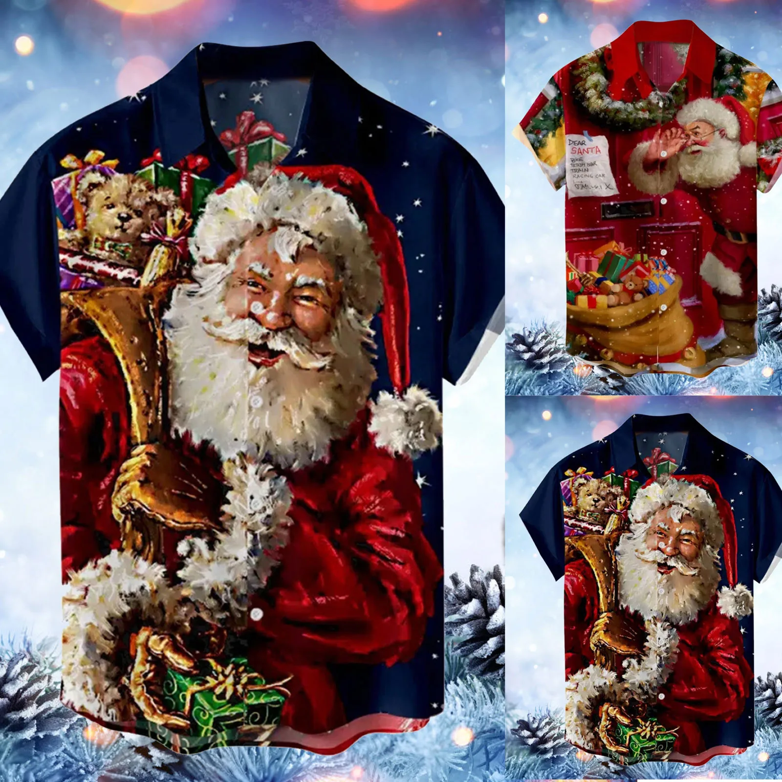 

Мужская зимняя Модная рубашка, модная теплая Классическая рубашка на пуговицах с короткими рукавами, рабочая одежда, мужская одежда, женски...