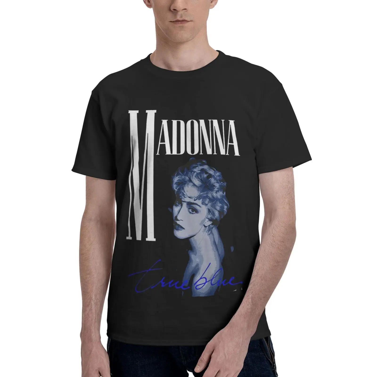 

Футболка мужская оверсайз с изображением Мадонны, P782