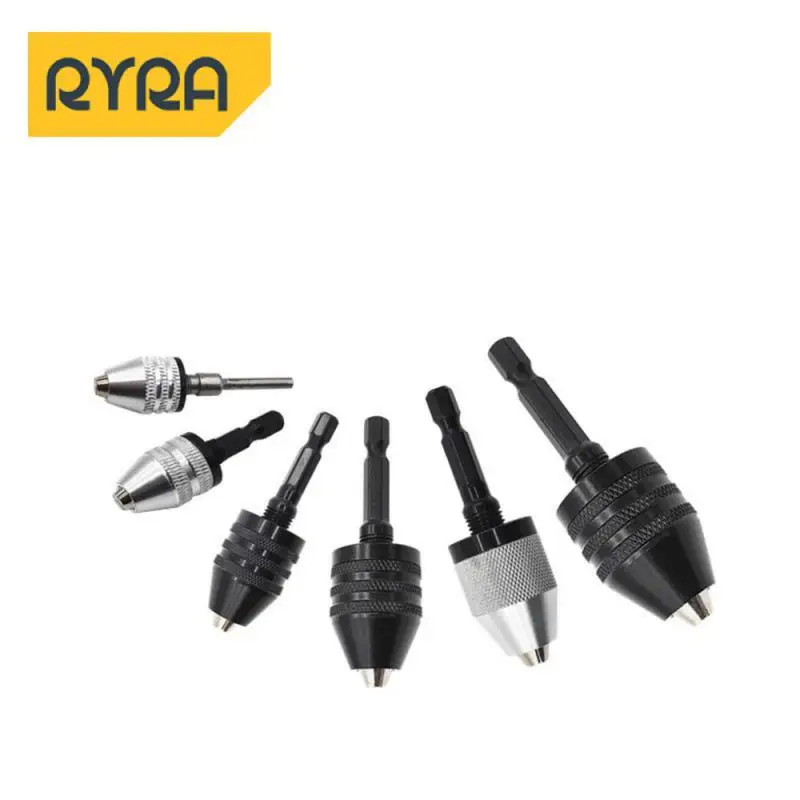 

Drill Bit Chuck Hex Shank Adapter Converter Tool Three-jaw Chuck Electric Grinder Drill Chuck Electric Tool Screwdriver